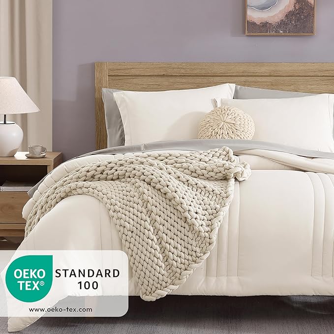 Monbix Queen Comforter Set - Image 3