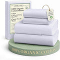 LANE LINEN 100% Organic Cotton Printed California King Sheets Set, 4-Piece All by LaneLinen