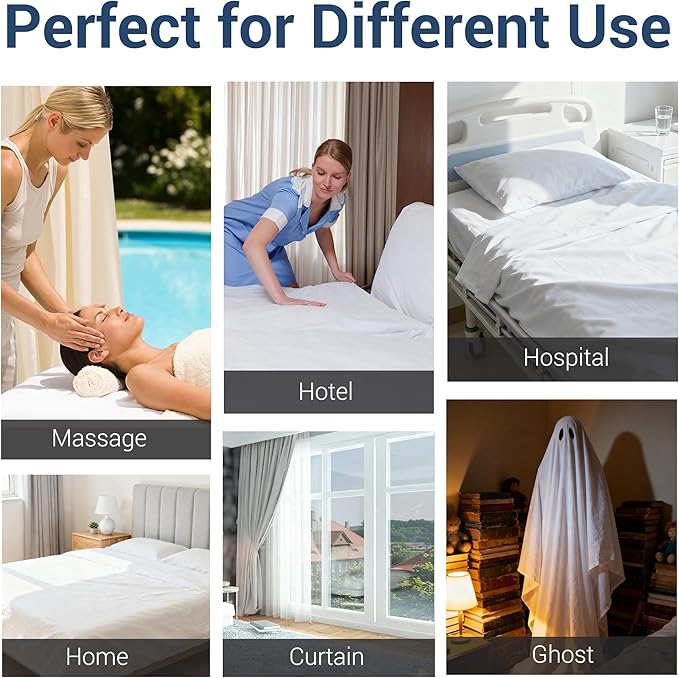 Full Flat Sheet Only, 1 Pack Top Bed Sheets, Soft Breathable Brushed Microfiber - Image 3