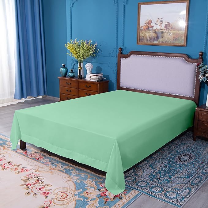 NTBAY Twin Extra-Long Flat Sheet Only - Image 5