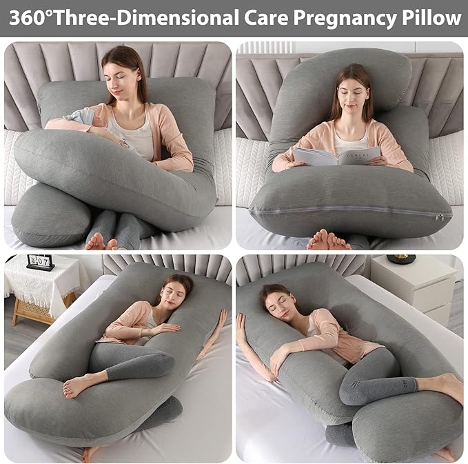U-Shaped Full Body Pregnancy Pillow - Image 2