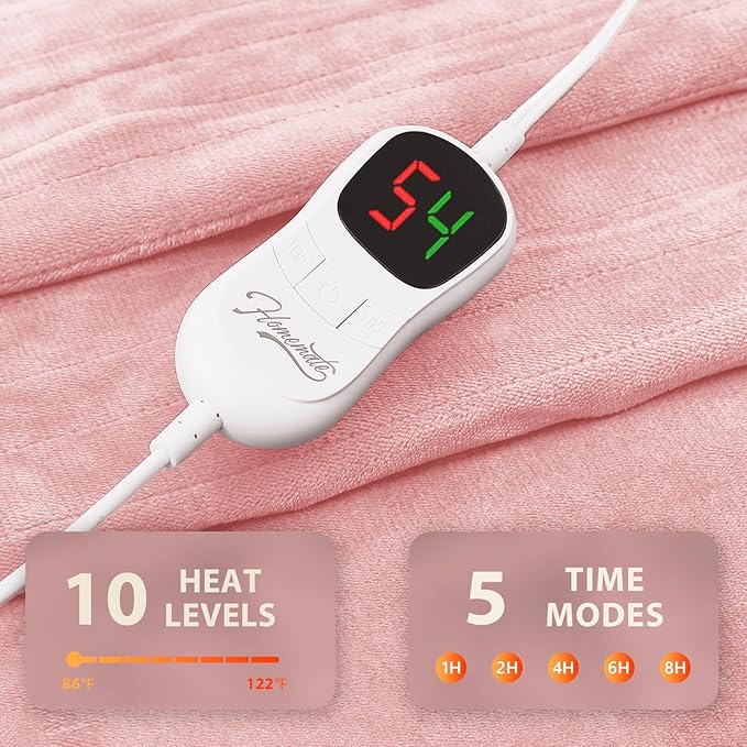 Homemate Heated Blanket Electric Throw - Image 5