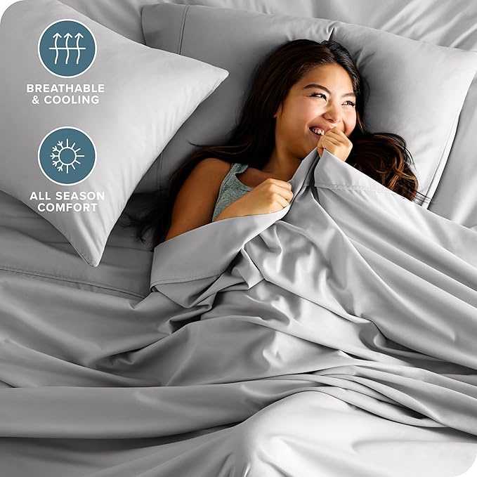 Bare Home Twin Sheet Set - Image 3