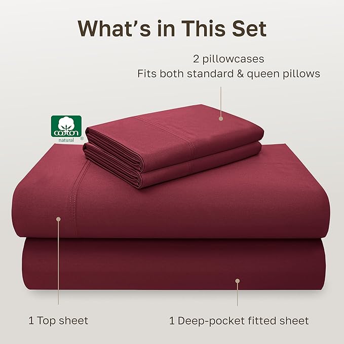 California Design Den Full Size Bed Sheets Set - Image 4