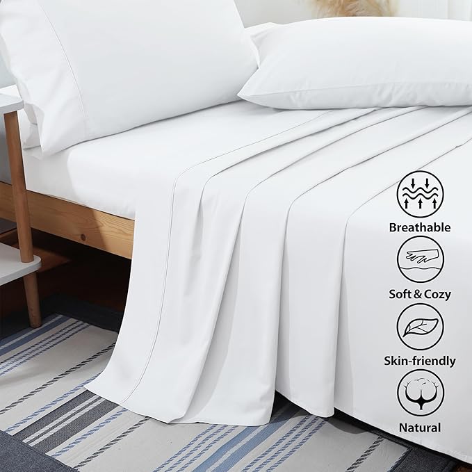 400TC Flat Sheet only Egyptian Cotton - Image 3