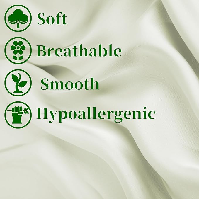 100% Mulberry Silk Pillowcase for Hair and Skin, - Image 4