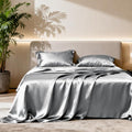Love's cabin California King Satin Sheet Sets by Lovescabin