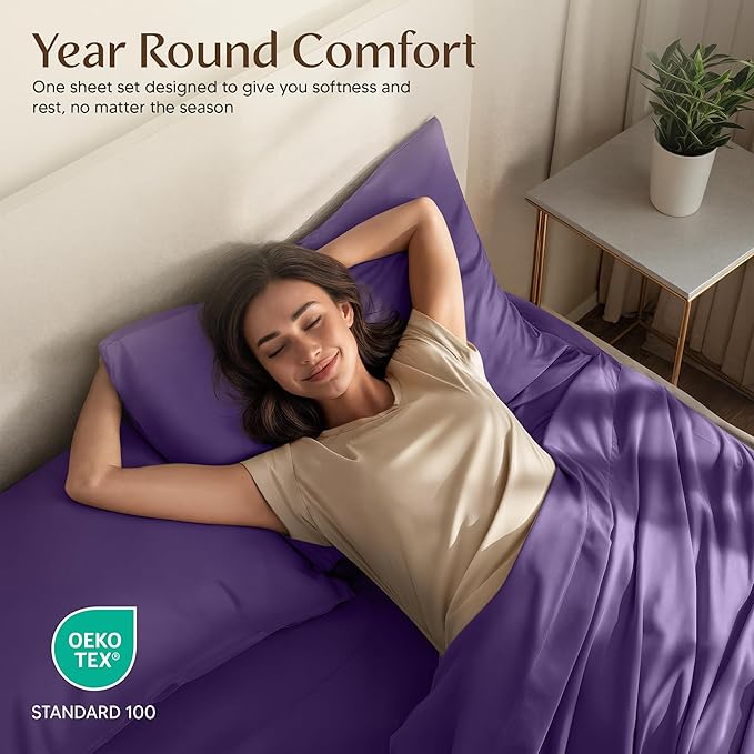 Utopia Bedding King Size Sheet Set – 4 Piece Bed Sheets, Soft and Breathable - Image 5