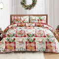 Exclusivo Mezcla Reversible Christmas Quilts Queen Size by ExclusivoMezcla