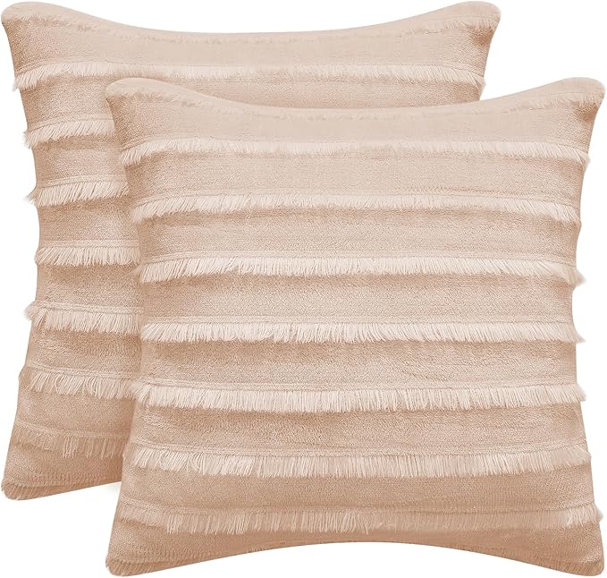 BEDELITE Velvet Pillow Covers 18x18 - Image 8