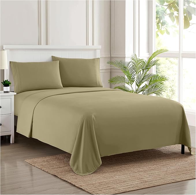 King Size Sheets by SweetHomeCollection