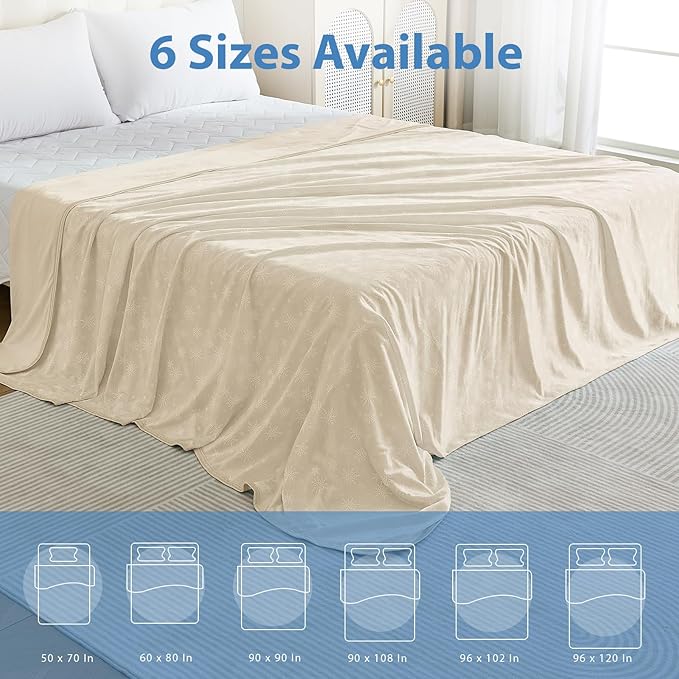 OIGAE Cooling Blanket for Hot Sleepers - Image 6