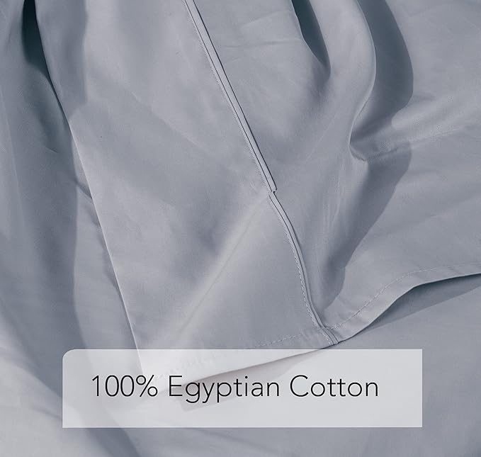 Flat Sheet Only King Size, 400 TC 100% Egyptian Cotton Flat Sheet - Image 3