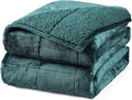 Aemicion Plush Sherpa Weighted Blanket Queen Size 15lbs by Aemicion
