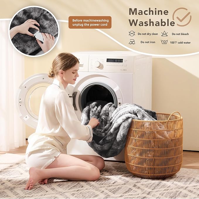 Homemate Heated Blanket Electric Throw - Image 7