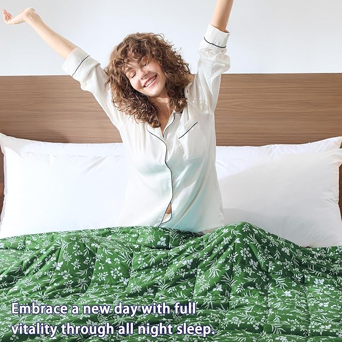 yescool Weighted Blanket for Adults Cooling Heavy Blanket for Sleeping Perfect - Image 5