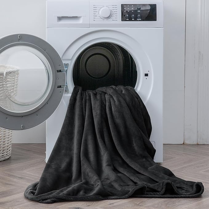 BEDELITE Flannel Sheets Queen Size Black - Image 8