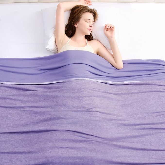 TOPCEE Cooling Blanketfor Night Sweats Absorbs Heat to Keep Adults, Children by Topcee%E2%80%94ForYourGoodSleep