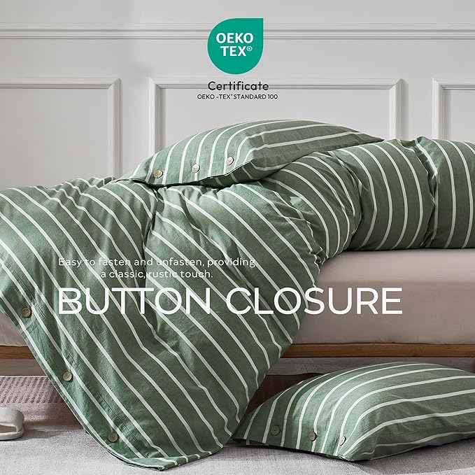 JELLYMONI Cotton Duvet Cover King Size - Image 5