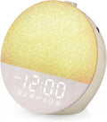 Geuuap Sunrise Alarm Clock White Noise Machine | Natural Wake-Up Light by Geuuap