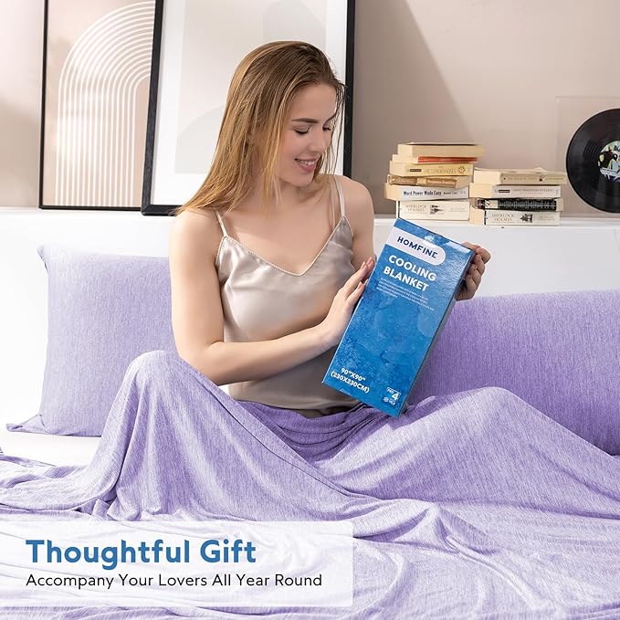 HOMFINE Cooling Blankets for Hot Sleepers - Image 6