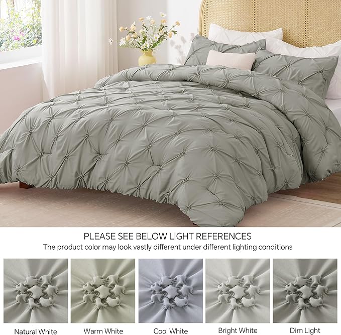 BEDELITE Grey Twin Comforter Set - Image 7