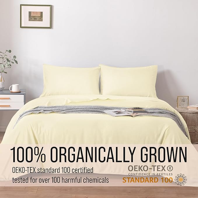 Bella Coterie | Luxury Bamboo Viscose Queen Size Pillowcase Set | 100% - Image 4