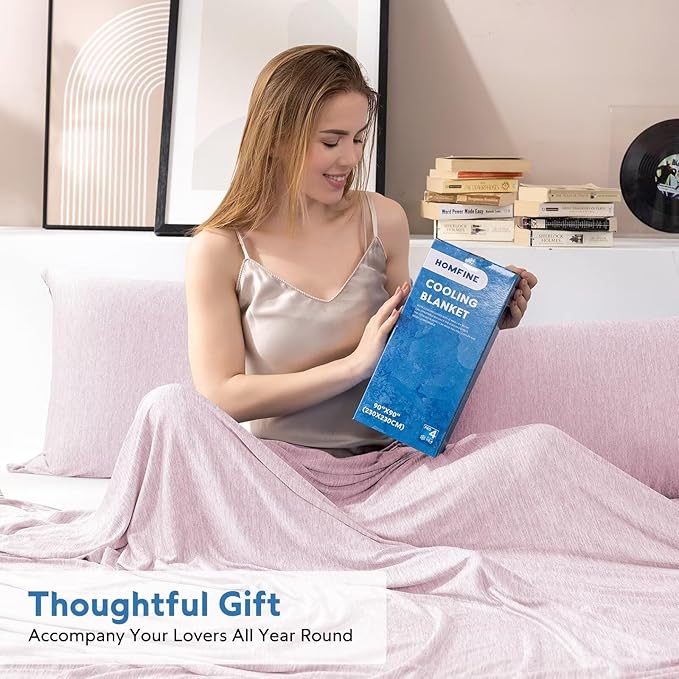 HOMFINE Cooling Blankets for Hot Sleepers - Image 7