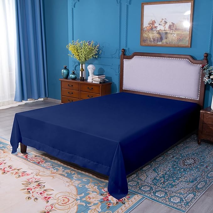 NTBAY California King Flat Sheet Only - Image 5