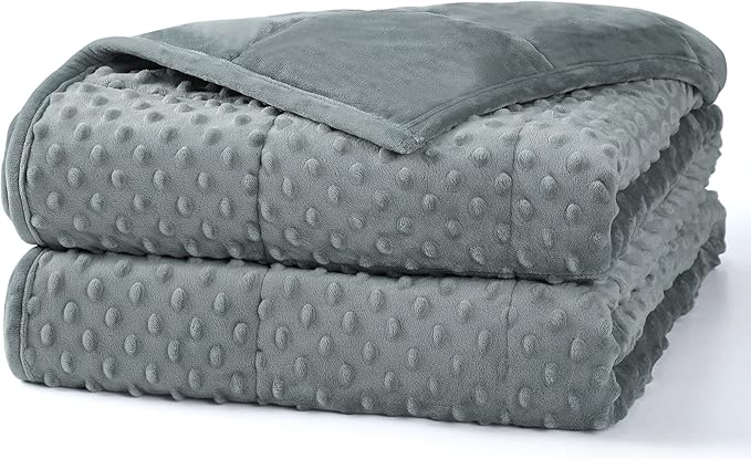 Alomidds Weighted Blanket, Luxury Velvet Weighted Blankets by Alomidds
