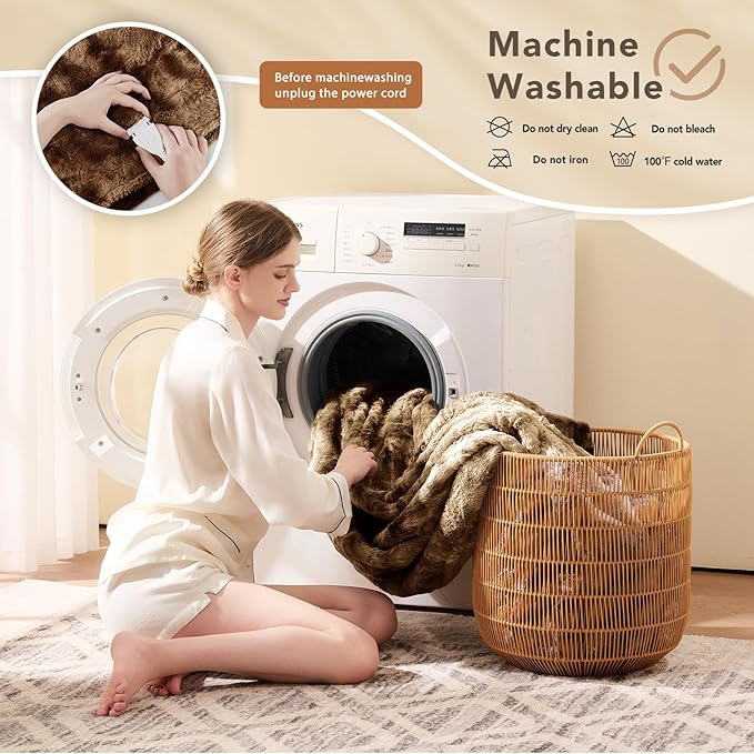Homemate Heated Blanket Electric Throw - Image 7