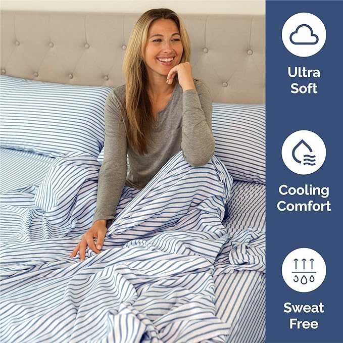 King Size 4 Piece Sheet Set - Image 4