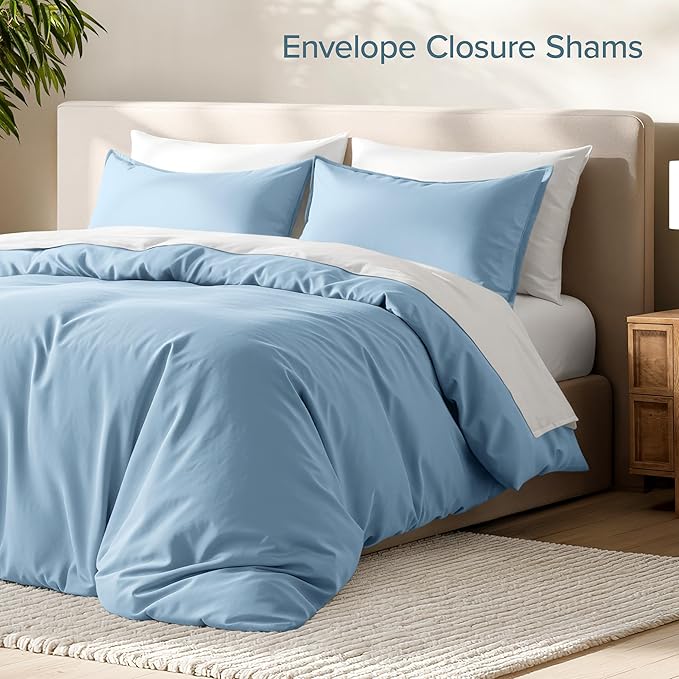 Bare Home Bedding Duvet Cover Queen Size - Image 4