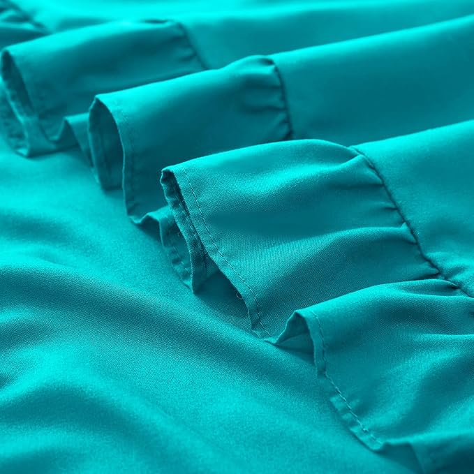 KKJIAF Ruffle Body Pillow Cases Set of 1, Ruffled Pillow Covers - Image 6