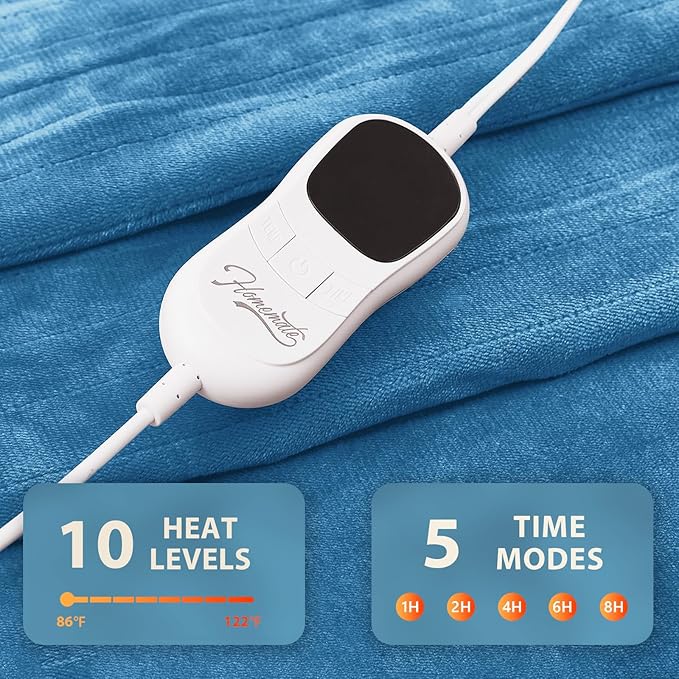 Homemate Electric Heated Blanket Queen Size - Image 4