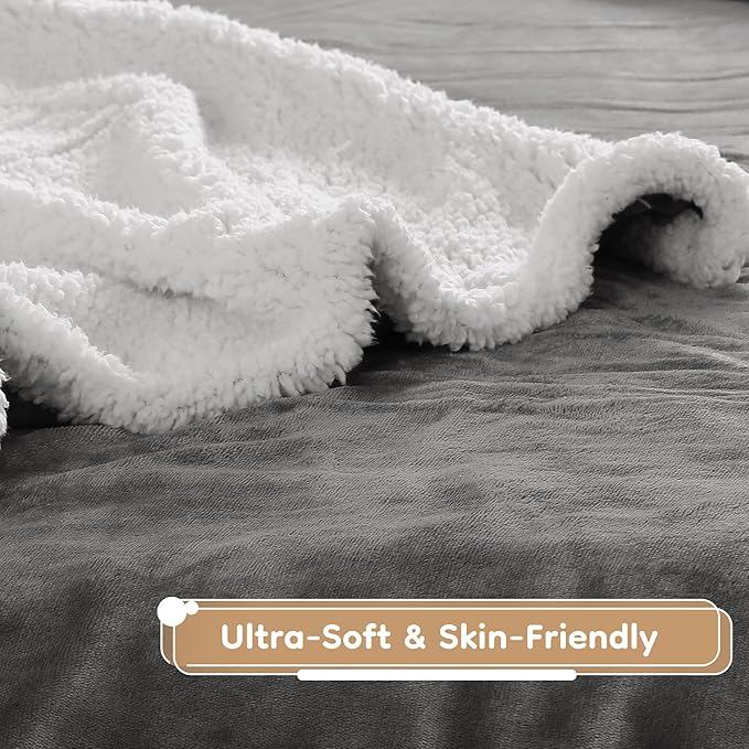 LaffyLo Electric Heated Blanket Twin Size 62 x 84, Fast Heating Blanket - Image 5