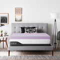 Lucid 4 Inch Lavender Memory Foam Mattress Topper, Full Size – Essential Oil by Lucid
