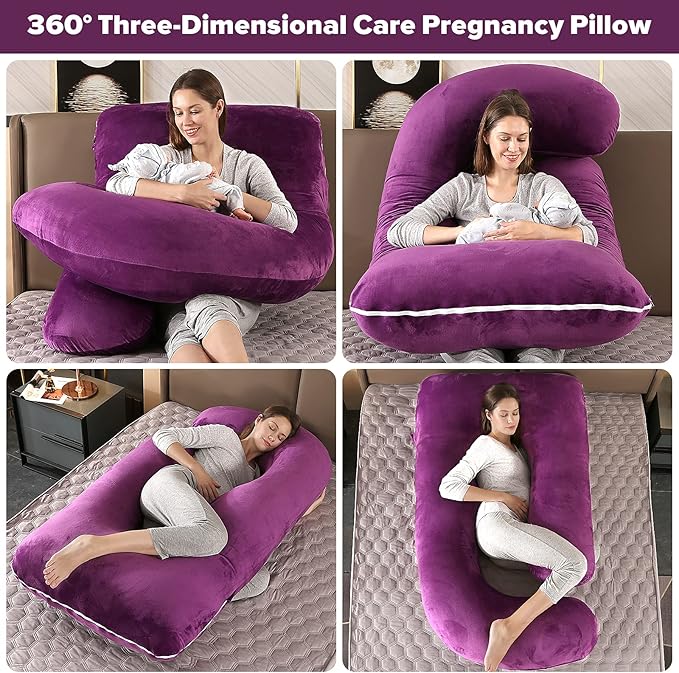 U-Shaped Full Body Pregnancy Pillow - Image 4
