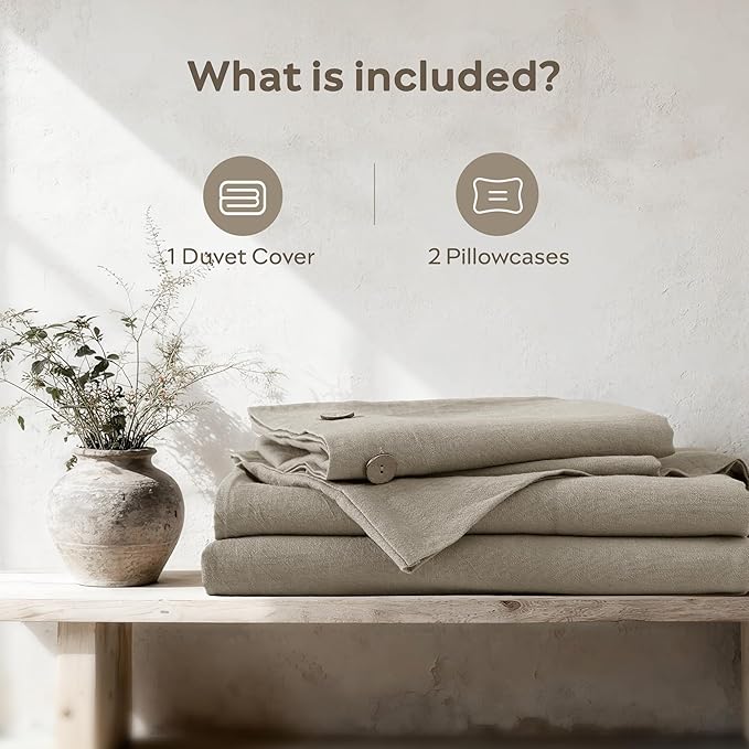 JELLYMONI Cotton Duvet Cover Queen Size - Image 7