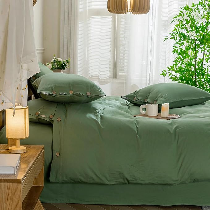 JELLYMONI Cotton Duvet Cover Oversized Queen Size - Image 7
