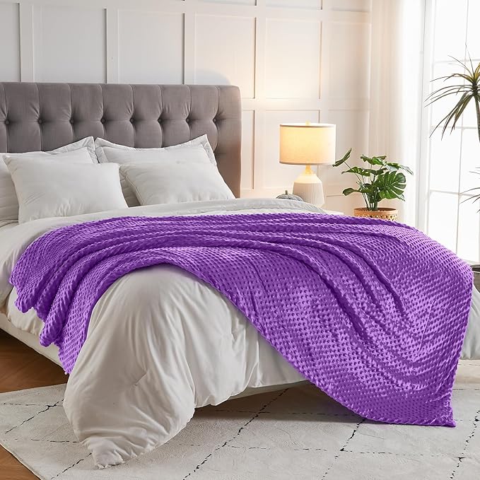 yescool Weighted Blanket for Adults Cooling Heavy Blanket for Sleeping Perfect - Image 8