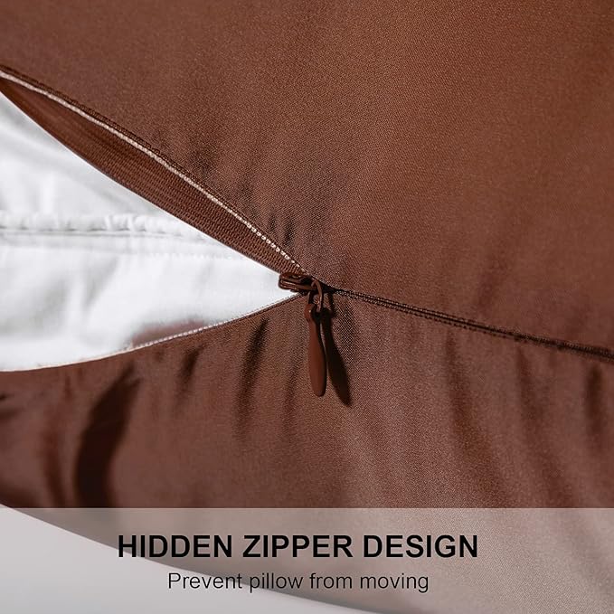 Mulberry Silk Pillowcase for Hair and Skin, Standard Size Cooling Silk Pillow - Image 3