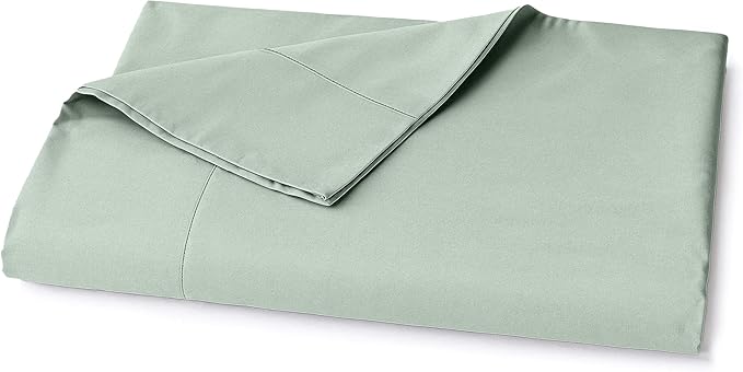 Lane Linen 100% Organic Cotton Twin Size Flat Sheet Only by LaneLinen