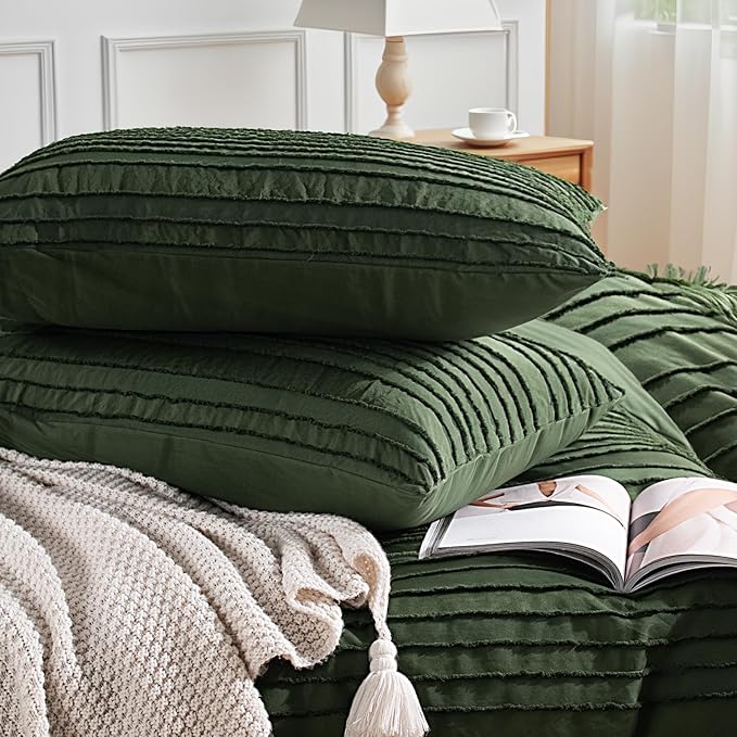 NEXHOME PRO Twin Duvet Cover, 2 Pieces Boho Tufted Duvet Cover Set, Soft and - Image 7