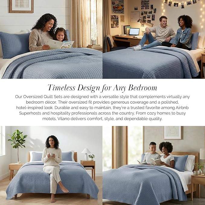 Southshore Fine Living, Inc. Queen Quilt Set, Full Size Bedspread - Image 6