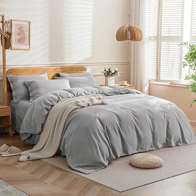 JELLYMONI Cotton Duvet Cover Twin Size - Image 3