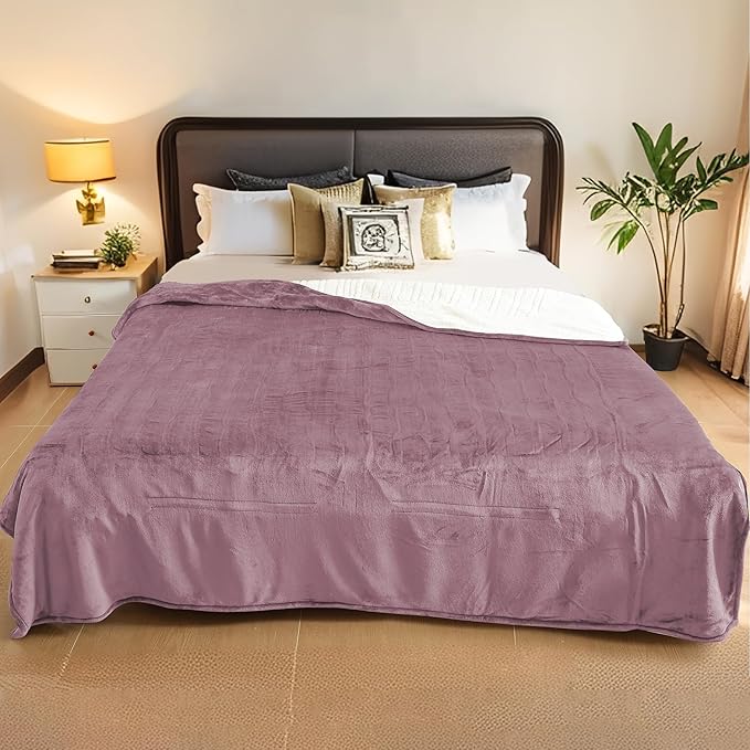 LaffyLo Electric Heated Blanket King Size 90 x 100, Dual Control, Fast Heating - Image 6