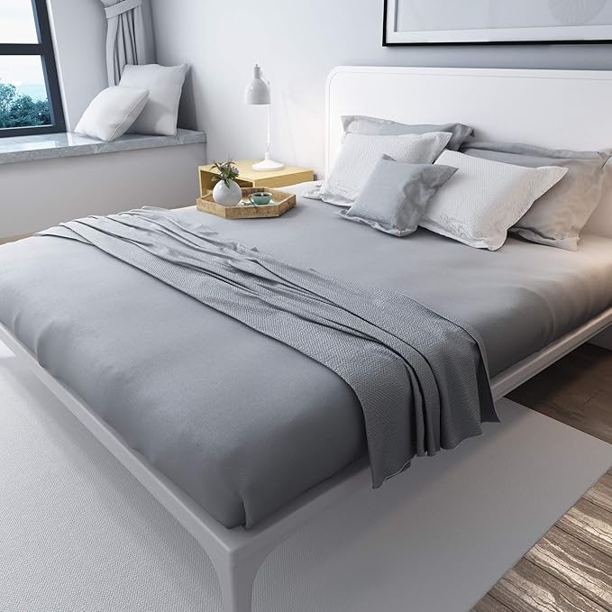 Lirex Flat Sheet, Queen Size Extra Soft Brushed Microfiber Flat Sheet, Machine - Image 5