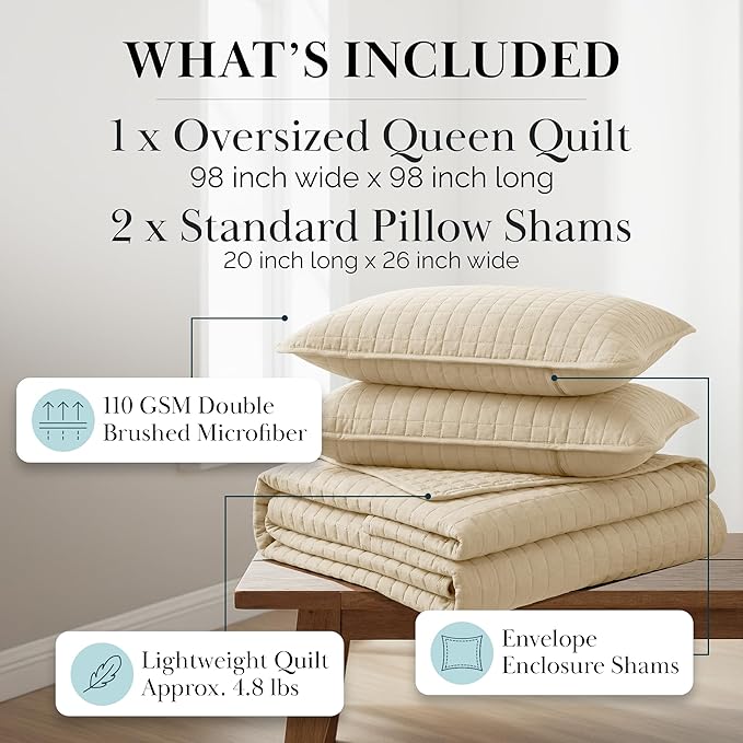 Southshore Fine Living, Inc. Quilts, Full/Queen Size Quilt Bedding Set - Image 2