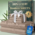 DECOLURE 100% Viscose Derived from Bamboo Sheets King Size by DECOLURE